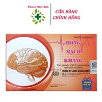 Hồng Mạch Khang (Hộp 3 vỉ x 10 viên) - Dành Cho Người Huyết Áp Thấp - thuocviet24h