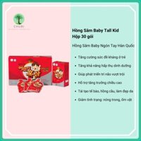 Hồng Sâm Baby Ngón Tay Hàn Quốc - Hồng Sâm Baby Tall Kid Hàn Quốc