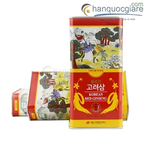 Hồng Sâm Hộp Thiếc Deadong Hàn Quốc 150gr 10 củ