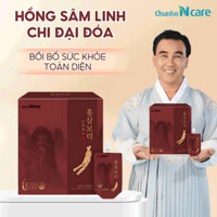 Hồng Sâm Nấm Linh Chi Đại Đoá CHUNHO NCARE Bồi Bổ Sức Khỏe Toàn Diện Hộp 30 Gói x 70ml