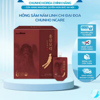 Hồng Sâm Nấm Linh Chi Đại Đoá Chunho Ncare Sản Phẩm Giúp Bồi Bổ Sức Khoẻ Toàn Diện, Nâng Cao Thể Trạng Cơ Thể