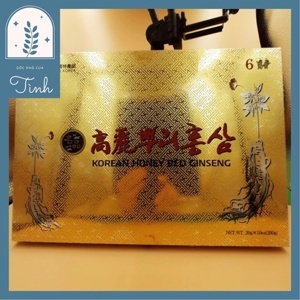 Hồng sâm nguyên củ tẩm mật ong Korean Red Ginseng Gold Geumsan