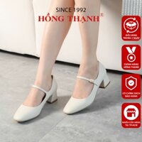 HỒNG THẠNH - Giày Búp Bê Nữ/ Giày Mary Jane Gót Vuông Cao 4cm Tôn Dáng - 7430
