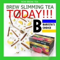 Hồng Trà BƯỞI - Bạn hãy thêm mật ong chanh gừng để pha trà hỗ trợ giảm cân trà đen nhập khẩu nguyên chất - 5 túi trà Now Break Tea (5 x 1.5g = 7.5g) kiểu trà Cozy Lipton Ahmad  Dilmah Olong Atiso Nestea Detox