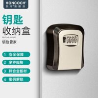 Hongke Mật Khẩu Chìa Khóa Đóng Hộp Sửa Chữa Công Trường Xây Dựng Cửa Chống Trộm Đặt Chìa Khóa Lưu Trữ B & B Mật Khẩu Khóa Hộp Trang Trí Chìa Khóa
