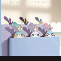 [Honkai: Star Rail] Bookmark Kim Loại Hình Chim Gấp Giấy Origami Nhân Vật