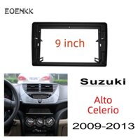 Honxun 9 inch android đầu đơn vị máy nghe nhạc fascia 2din đài phát thanh khung xe dash gắn bộ dụng cụ âm thanh nổi cho Suzuki Alto celerio 2009-2013