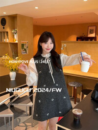 Honypove Áo Vest Nữ Mùa Thu 2025 Phong Cách Mới Đi Lại Đơn Giản Phù Hợp Với Áo Vest Không Tay