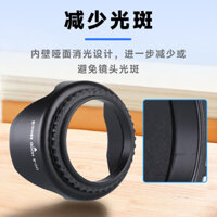 Hood Camera Thích Hợp Cho Yongnuo 50MM F1.8 Ống Kính Spitoon Nhỏ Thế Hệ Thứ Hai Matting Hood 50f18 Lotus Mount Lấy Nét Cố Định Sony E Nikon F Canon EF Mount Series Ống Kính Lấy Nét Cố Định Đa Năng