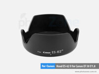 Hood ES-62 II for Canon EF 50mm f/1.8 (Hood hoa sen)