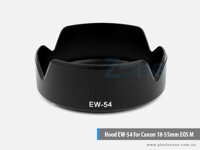 Hood EW-54 for Canon EF-M 18-55mm EOS M (Chỉ dùng cho dòng Mirrorless Canon)