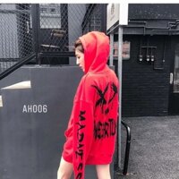 Hoodie đỏ (ảnh thật)