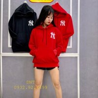 Hoodie Đỏ đen NY - Không đẹp tặng luôn