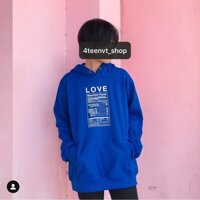 [HOODIE] LOVE NUTRITION FACTS
