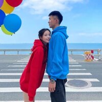 Hoodie Nam Nữ Lót Lông Cao cấp, Áo khoác hoodie Basic nhiều màu dài tay có mũ trùm đầu phong cách Hàn quốc