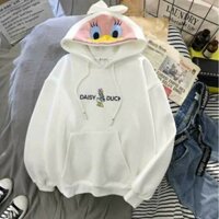 Hoodie vịt mũ nơ dễ thương
