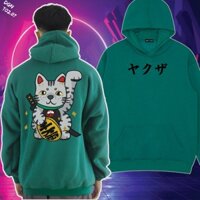 Hoodie xanh lý phong cách nhật bản TO2.07