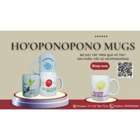 Ho'oponopono Mug (Cốc Thanh Tẩy mang biểu tượng Aloha/ Ceeport / Chim ruồi / Hoa bách hợp / Hoa râm bụt kép vàng)