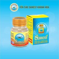 Hộp 1 lọ Nước Yến sào Khánh Hòa Sanest dành cho người cao tuổi đóng lọ 70ml - Có đường 095