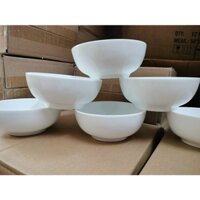 Hộp 10 bát con ăn cơm sứ Minh Châu
