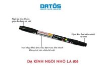 Hộp 10 bút dạ dầu(dạ kính) 2 đầu nhỏ LeaderArt UNID LA108, chống nước, hóa chất