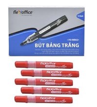 Hộp 10 Cây Bút Bảng FO-WB02 - Mực Đỏ