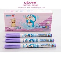 Hộp 10 cây Bút lông kim - Bút mực nước Điểm 10 Doraemon FL-08/DO-VPP Kiều Anh