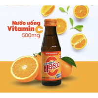 Hộp 10 chai nước uống vitamin C vita 500 (100ml/ chai)-비타500 (100ml/1개) (1박스=10개)