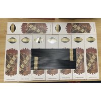 Hộp 10 đôi đũa Nhật bọc mạ vàng