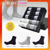 Hộp 10 đôi tất vớ nam nữ Unisex khử mùi chống hôi chân Hàng xuất Nhật MÃ 002462