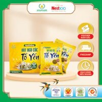 [Hộp 10 gói 25g]-Bột ngũ cốc tổ yến Nest100 yến sào thiên nhiên Khánh Hoà-Aquapharm