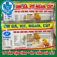 Hộp 10 Gói 50g ÚM, GÀ, VỊT, NGAN, CÚT [ NANOVET ] tăng sức đề kháng, bổ sung các vitamin cho gia cầm, chim non