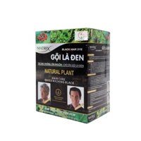 Hộp 10 gói Dầu gội đen tóc - Gội là đen MATRIX, Gội đen nhân sâm. Đen tóc chỉ bằng cách gội. An toàn, hiệu quả