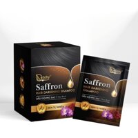 Hộp 10 gói dầu gội phủ bạc Catchy Saffron (30ml/gói)