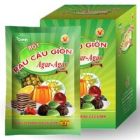 Hộp 10 gói rau câu giòn Rovin Hoàng Yến 25g ( 25g x 10gói)