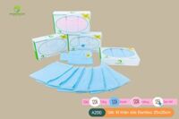 Hộp 10 Khăn sữa Anminaza 25x25cm sợi tre