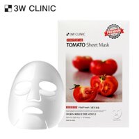 Hộp 10 Miếng Mặt nạ Cà Chua 3W Clinic Essential Up Tomato 25ml x 10 LazadaMall