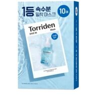 Hộp 10 miếng mặt nạ cấp ẩm Torriden DIVE-IN Low Molecular Hyaluronic Acid Mask Pack