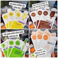HỘP 10 MIẾNG - Mặt Nạ Dưỡng Trắng MEDIHEAL TEATREE/PLACENTA/VITA/COLLAGEN - HÀNG CHÍNH HÃNG