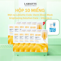 [HỘP 10 MIẾNG] Mặt nạ dưỡng trắng da Labiotte Code-Derm Brightening 25ml