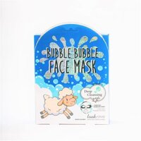 HỘP 10 MIẾNG MẶT NẠ SỦI BỌT THẢI ĐỘC THAN HOẠT TÍNH LOOK AT ME BUBBLE BUBBLE FACE MASK 25ML