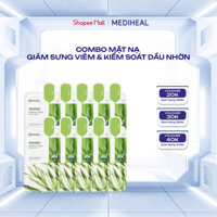 Hộp 10 Miếng Mặt Nạ Teatree Ngăn Ngừa Mụn Mediheal Teatree Essential Mask 24ml