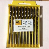 Hộp 10 mũi khoan đa năng LION TOOLS 6mm cao cấp [bonus]