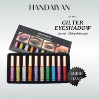 Hộp 10 Nhũ Mắt Lấp Lánh HANDAIYAN Glitter Liquid Eyeliner Cho Đôi Mắt Đẹp Long Lanh D4 (F23)