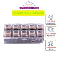 Hộp 10 Rơ Le 4 Chân 12v 80A 5 Chân 12v 100A