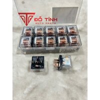 Hộp 10 rơ le trung gian 12/24v. RO lư 4 5 chân trong 100a.