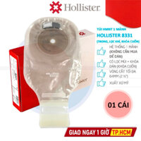 [HỘP 10] Túi Hậu Môn Nhân Tạo 1 Mảnh Hollister 8331 (Trong, Lọc Khí, Khóa Cuốn) | Túi Phân, Hậu Môn Tạm