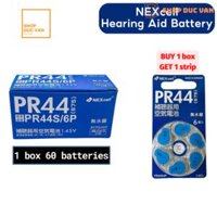 [HỘP 10 VỈ ] Pin PR44 NEXcell Pin Máy Trợ Thính size 675 1,45V vỉ 6 viên pin tròn