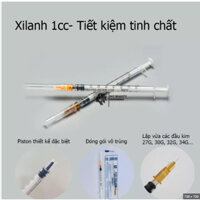 [Hộp 100] Bơm kim tiêm xilanh xoắn Luer-Lock  lắp đầu kim meso 34G MPV 1ml