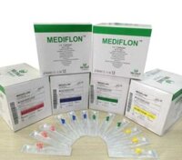HỘP 100 CÂY KIM LUỒN TĨNH MẠCH KIM LUỒN CATHETER tiêm truyền tĩnh mạch MEDIFLON MEDIKIT ẤN ĐỘ các size